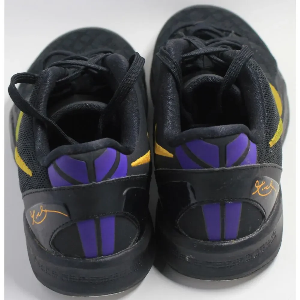 Nike Kobe VIII 8 Lakers Away  Black/Purple/Gold FN0267-002 SZ 1.5 Y